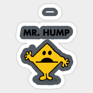 Mr Hump Sticker